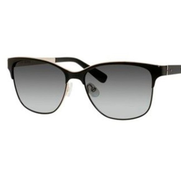 Bobbi Brown the Ruby/S Black and Gold Sunglasses - Picture 1 of 7